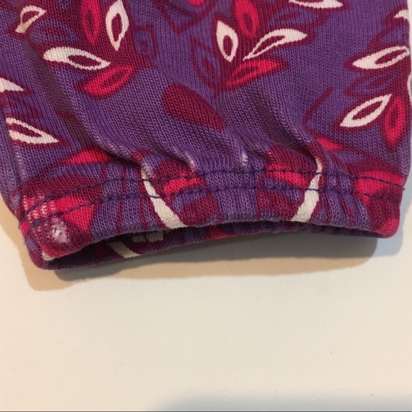 SOLD-Hanna Andersson Top LS Purple Floral 90 cm 3T - Picture 6 of 9